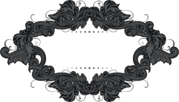 astratto telaio Vintage ▾ ornamento illustrazione png