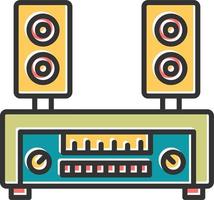 Speakers Vector Icon