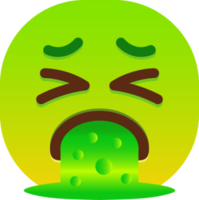 Gesicht Erbrechen Emoji png