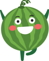 Watermelon Cartoon Character png