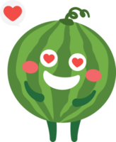 Watermelon Cartoon Character png