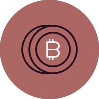 Bit Coin Vector Icon
