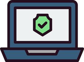 Data Secure Vector Icon