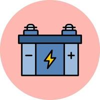 Car Battery Vector Icon