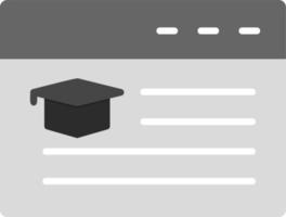 Online Education Vector Icon