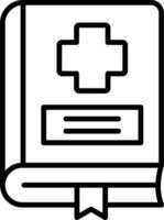 Medical Book Vector Icon