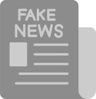 Fake News Vector Icon