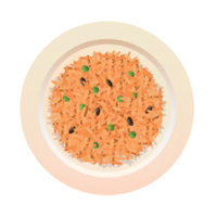 cocido arroz aislado png