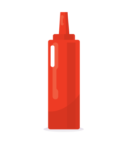 exprimir salsa de tomate botella aislado png