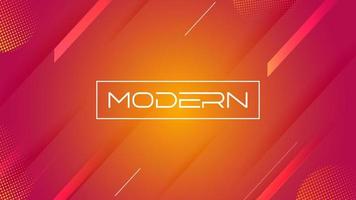 Orange Yellow template banner gradient color Tropical color background design. slant gradient shapes composition. Futuristic design posters. Modern Abstract Design. Dynamic Shape Luxury Template. vector