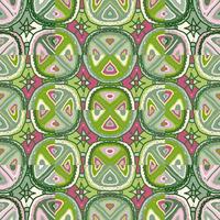 Creative doodle mosaic tile. Abstract Scribble seamless background pattern. vector
