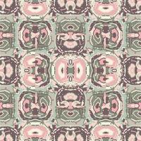 Creative camouflage geometric ornament. Abstract camo seamless background pattern. vector