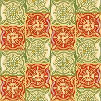 Talavera pattern. Indian patchwork. Turkish ornament. Moroccan tile mosaic. vector