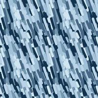 Camouflage seamless background pattern. Abstract geometric pattern in blue tones. vector