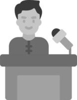 Press Conference Vector Icon