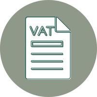 Vat Vector Icon