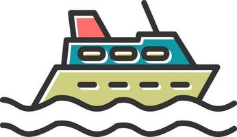 Cruise Vector Icon