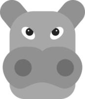 Hippo Vector Icon