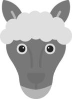 Alpaca Vector Icon