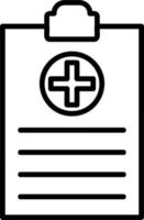 Health Report Vector Icon