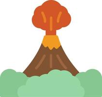 Volcano Vector Icon