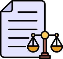 Legal Vector Icon
