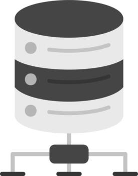 Database Storage Vector Icon