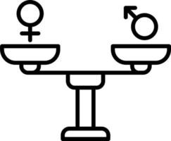 Gender Equality Vector Icon