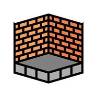floor building house color icon vector illustration