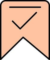 Mark Vector Icon