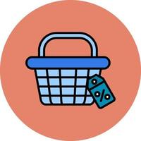 Shopping Basket Vector Icon