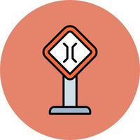 Narrow Bridge Vector Icon