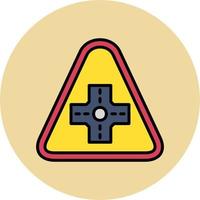 Intersecting Vector Icon