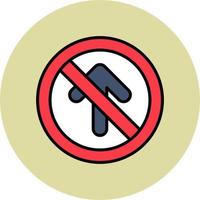 No Entry Vector Icon