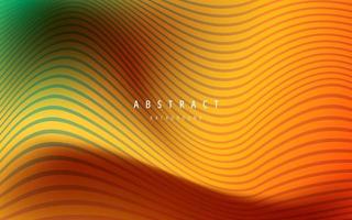 orange gradient color abstract light background. modern wavy line background concept. eps10 vector