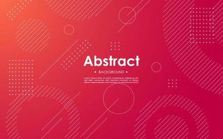 Minimal abstract red gradient geometric background with gradient colors. Eps10 vector. vector