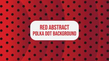 Red Abstract Polka Dot Gradient Background Wallpaper Vector Art and Graphics