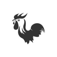 gallo logo icono vector y símbolo modelo