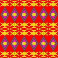 seamless pattern with elements background vector