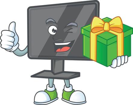Computer screen icon design vector