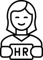 Human Resources Vector Icon