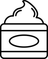 Cream Vector Icon