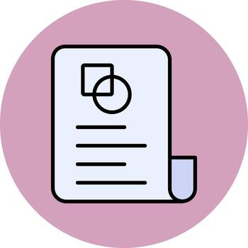 proyecto de icono de vector