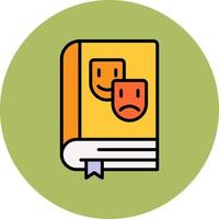 Drama Book Vector Icon