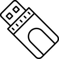 icono de vector de pendrive