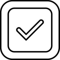 icono de vector de lista de verificación