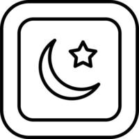 Night Mode Vector Icon