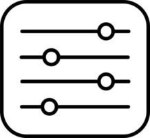 icono de vector de configuración