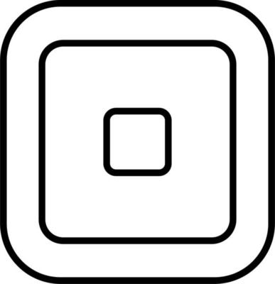 Stop Vector Icon