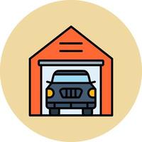 Garage Vector Icon